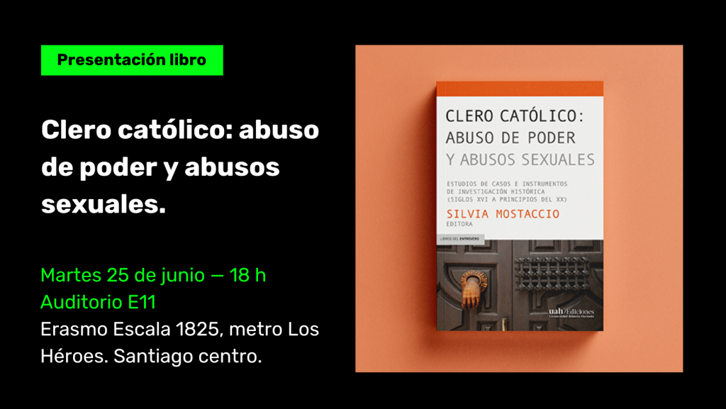 Lanzamiento | Clero católico: abuso de poder y abusos sexuales.